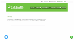 Desktop Screenshot of nutricionycontroldepeso.cl